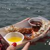 Lobster On A Stick Comes To The Battery At Luke's Tail Cart
